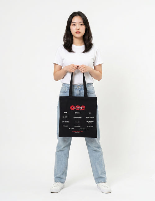 BTS Arirang "What is your Love Song" Black Tote
