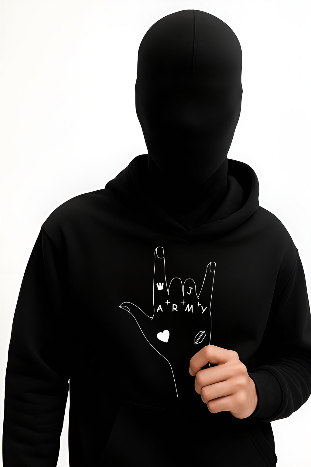 BTS Jungkook's ARMY Tattoo Hoodie