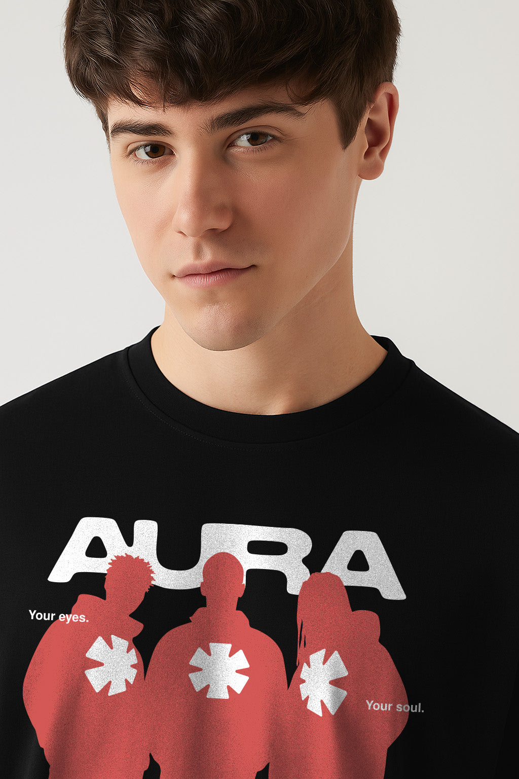 Aura Streetwear Oversized Unisex T shirt