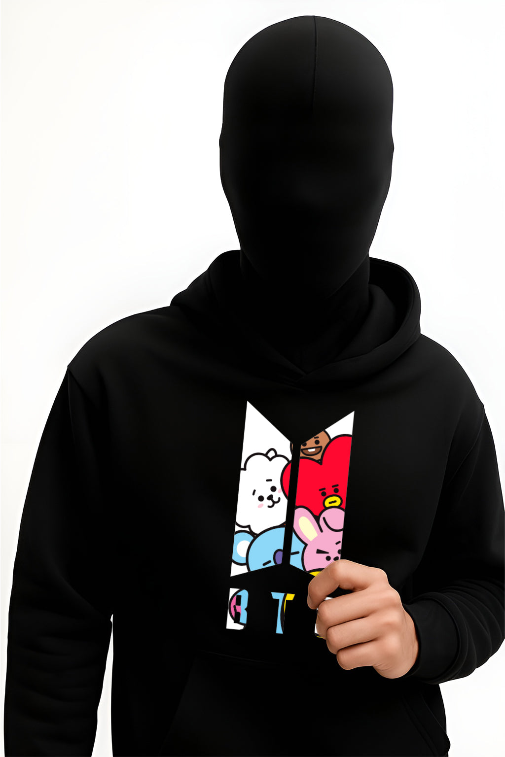 BTS BT21 Logo Hoodie