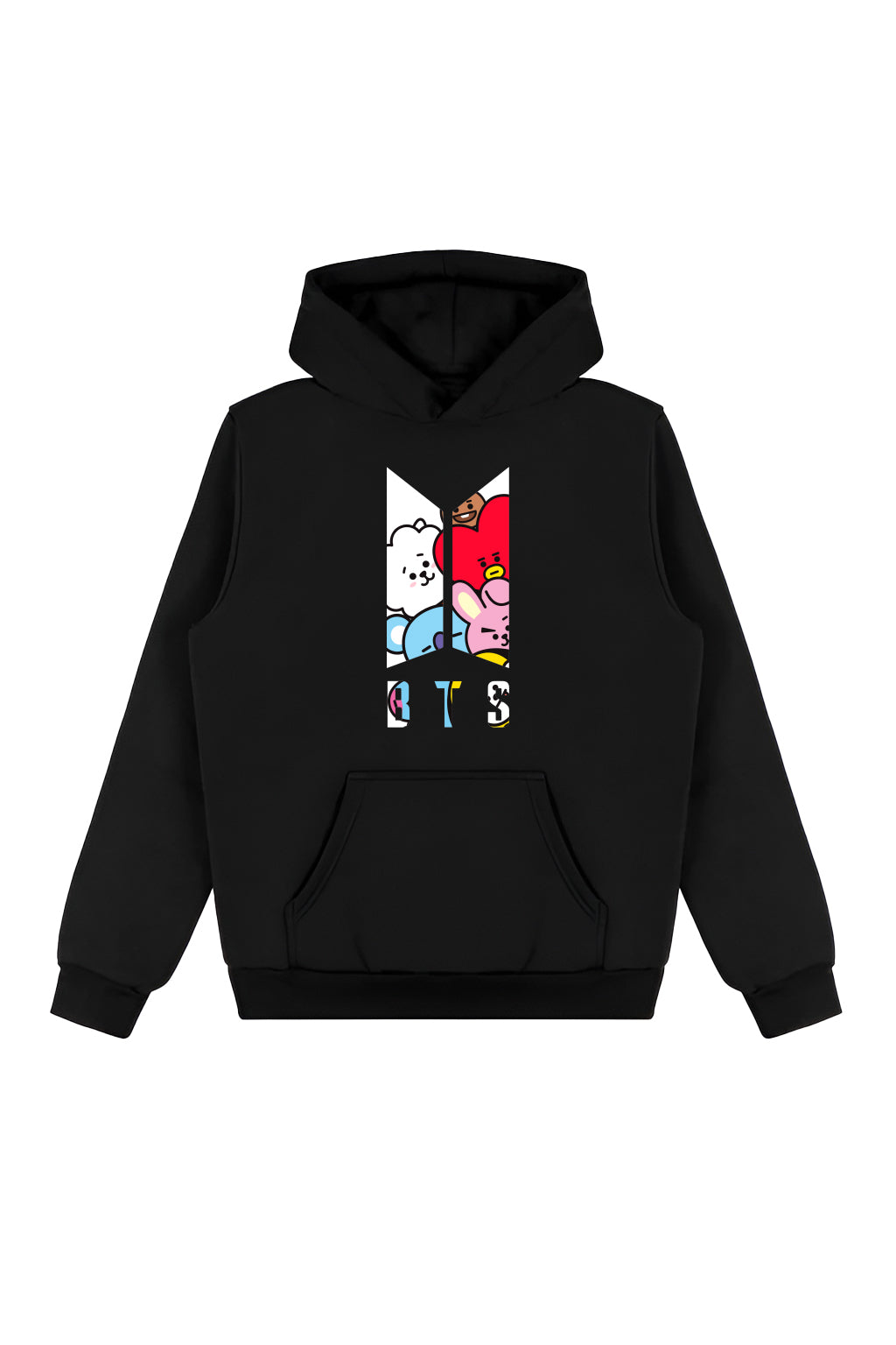 BTS BT21 Logo Hoodie