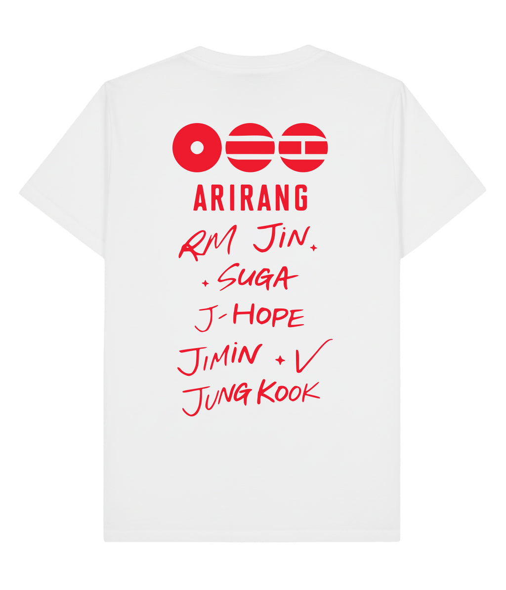 BTS Arirang World Tour K-Pop Unisex T-shirt