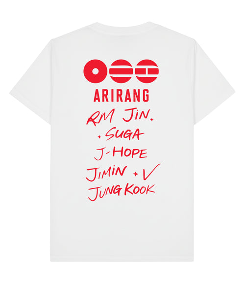 BTS Arirang World Tour K-Pop Unisex T-shirt