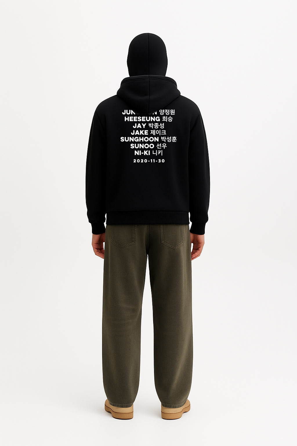 Enhypen Korean Names Debut Date Hoodie