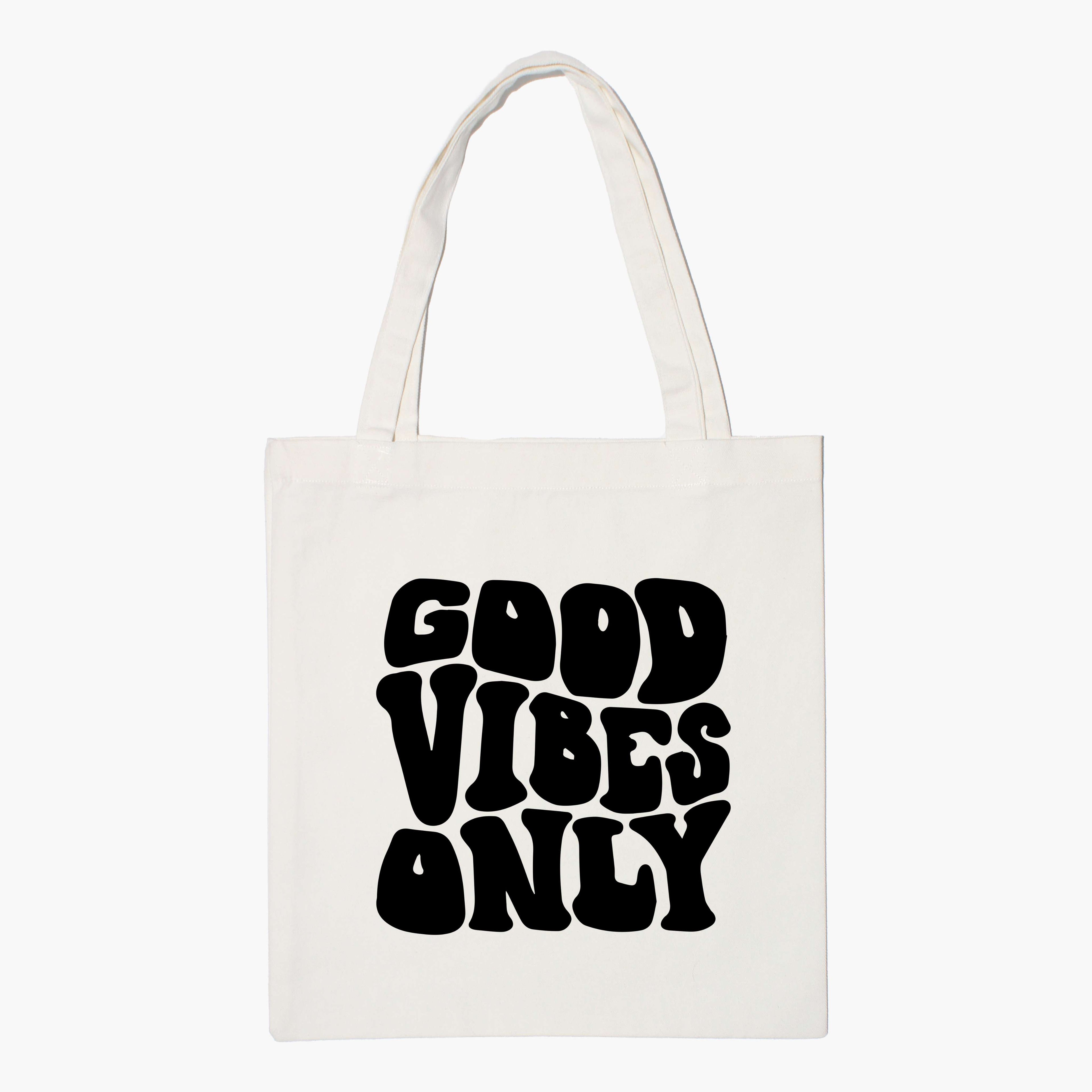Good Vibes Only Aesthetic Tote