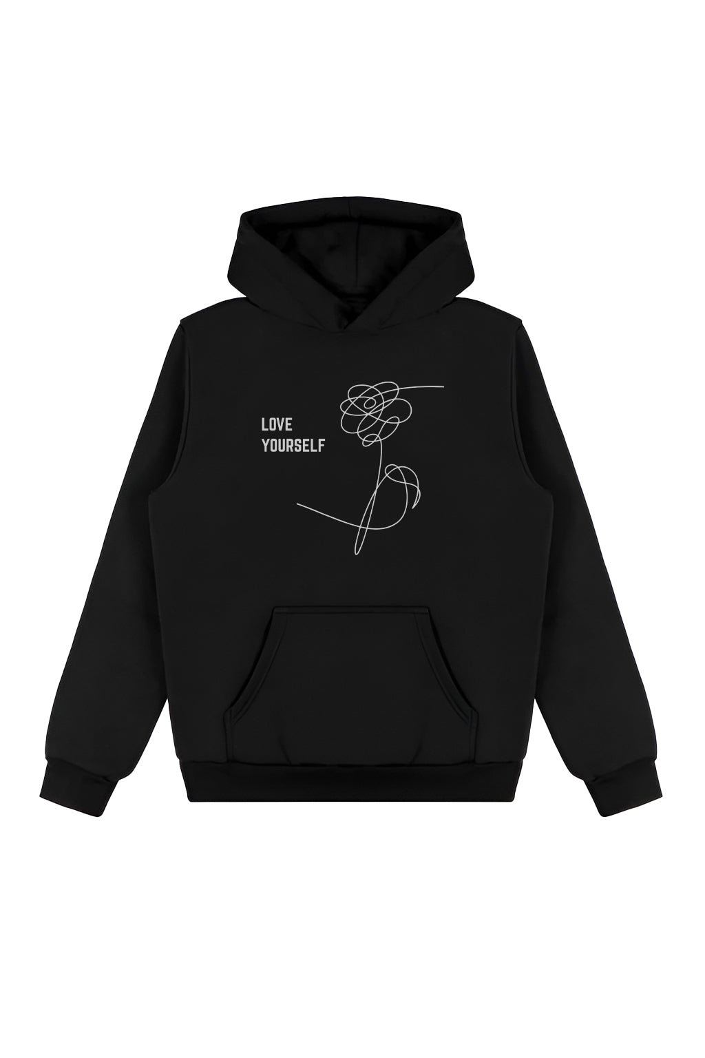 BTS Love Yourself Flower Hoodie