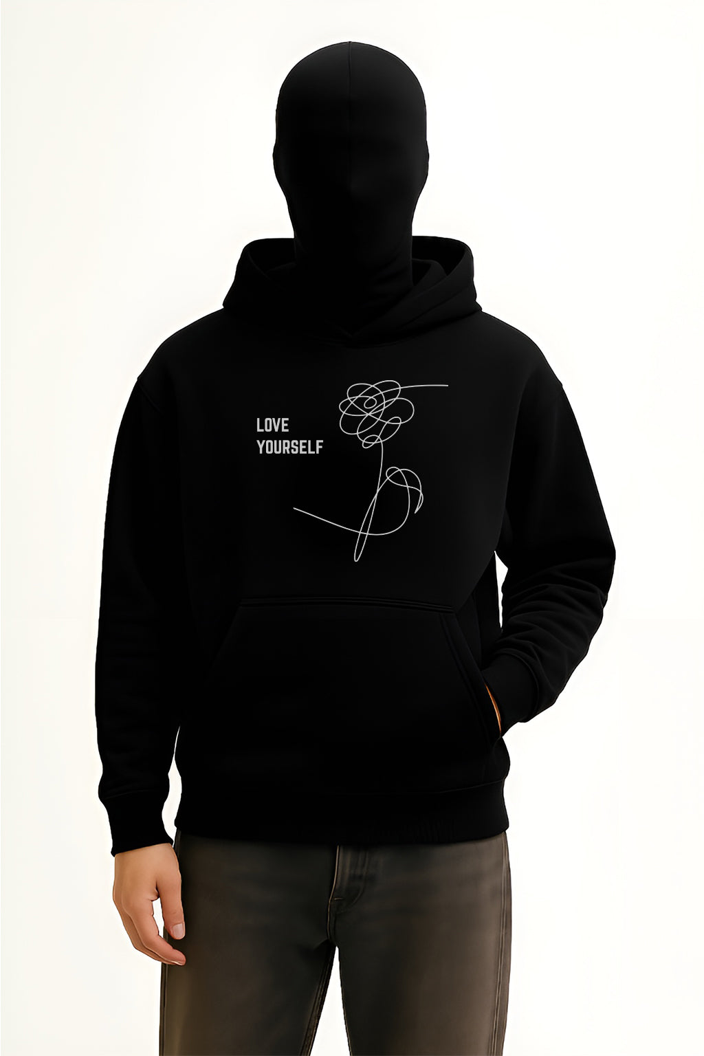 BTS Love Yourself Flower Hoodie