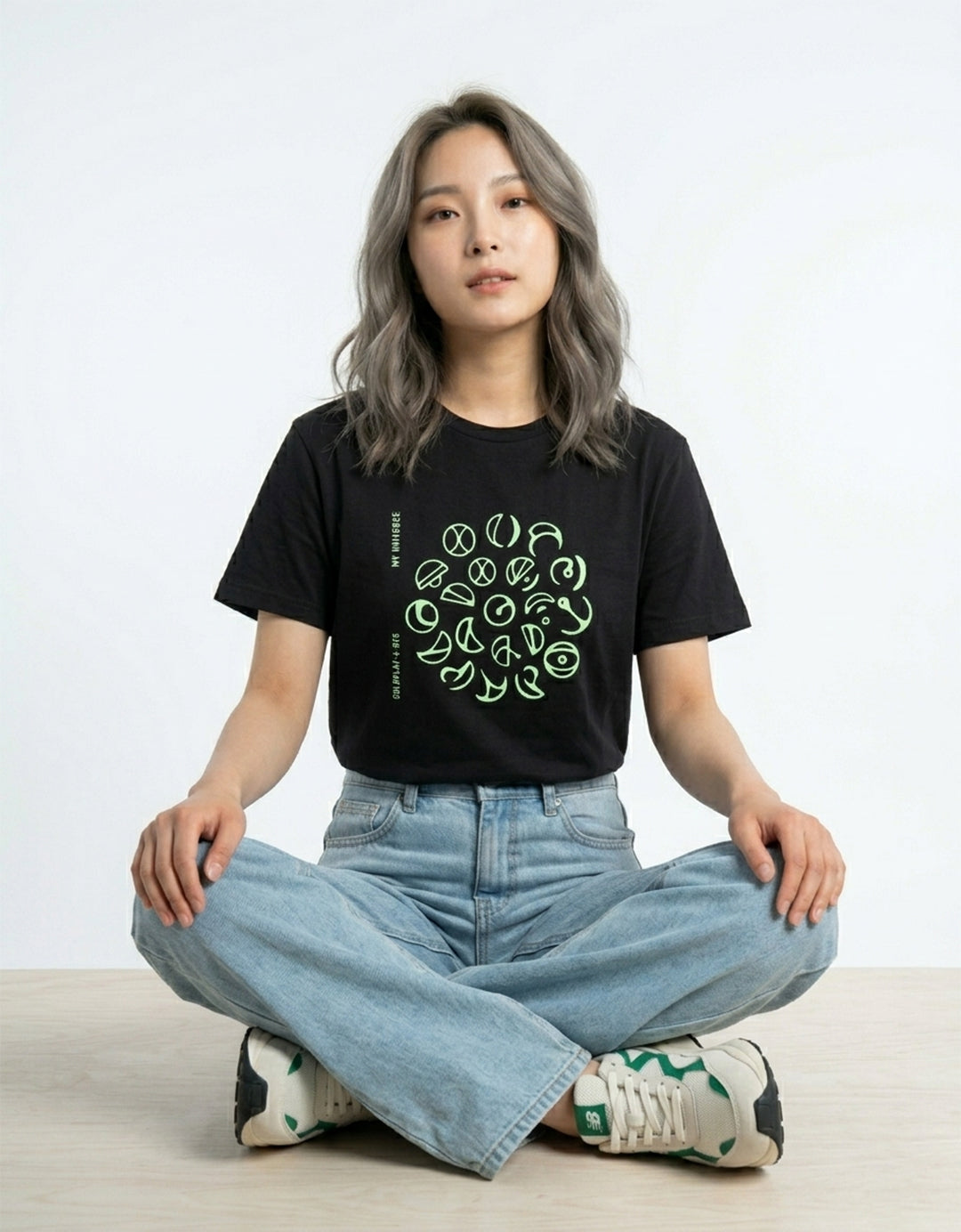 BTSxColdplay My Universe Night Glow Unisex T shirt