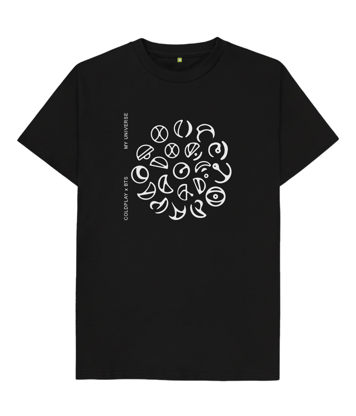 BTSxColdplay My Universe Night Glow Unisex T shirt