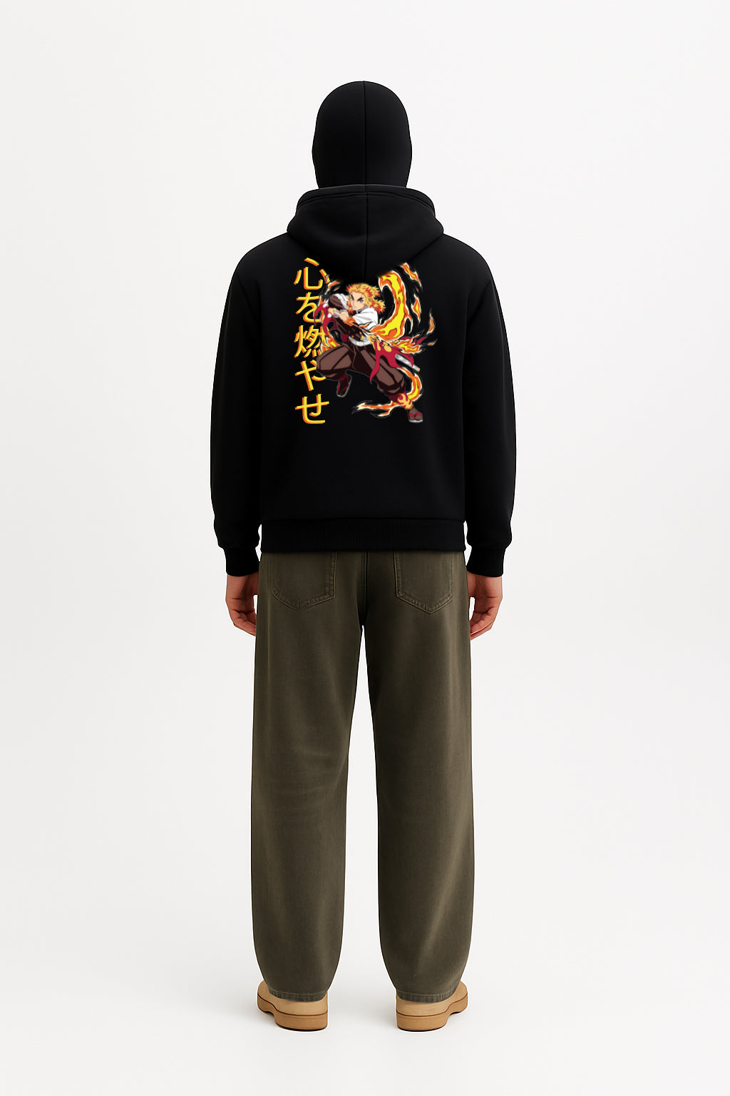 Demon Slayer Kyojuro Rengoku Hoodie