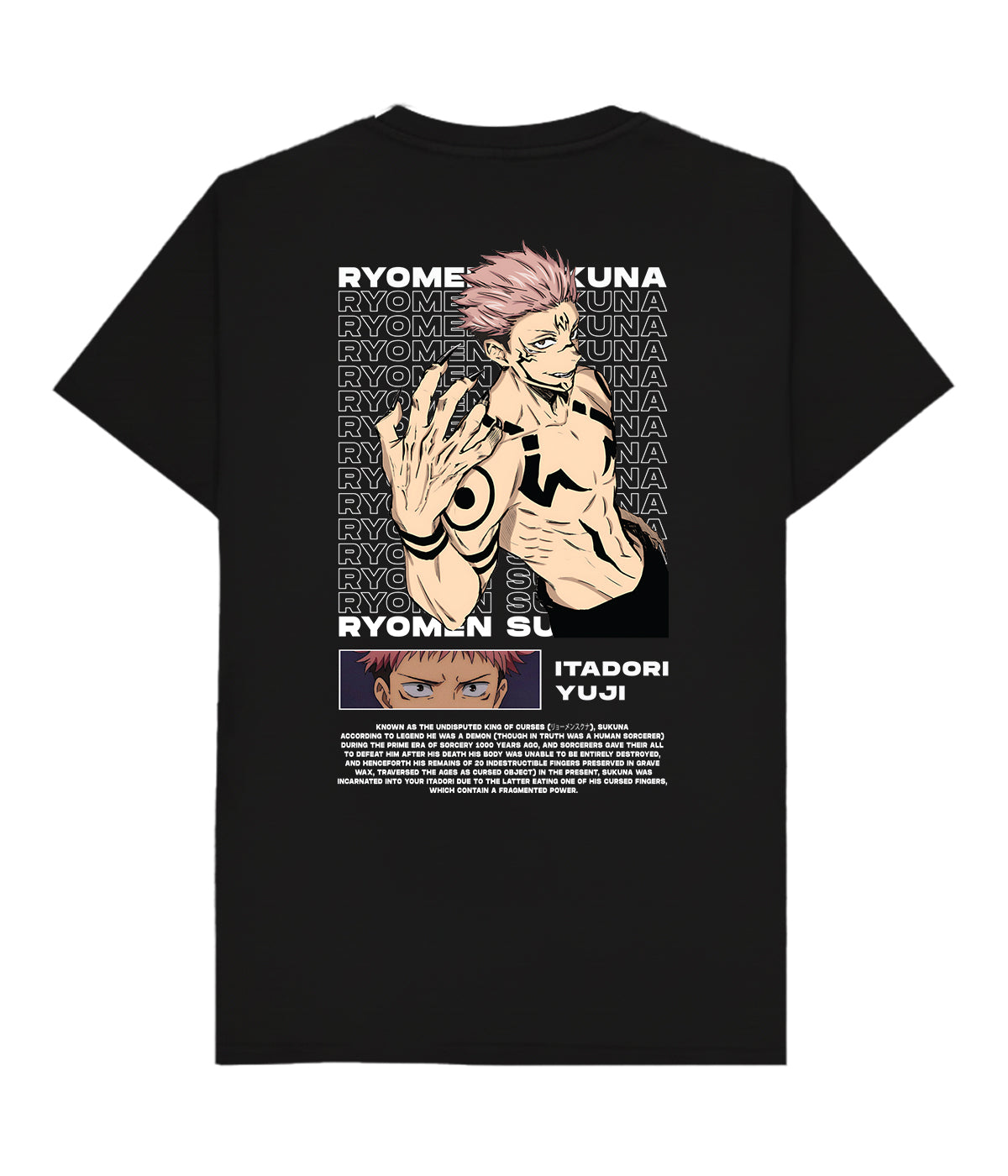 Ryomen Sukuna Jujutsu Kaisen Unisex T shirt