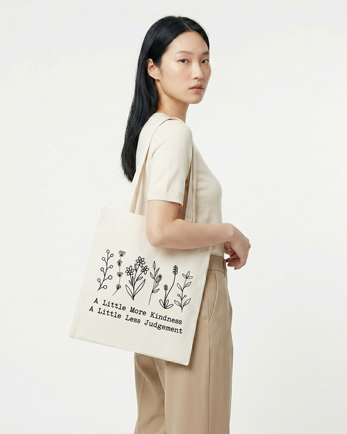 A Little More Kindness Aesthetic Tote