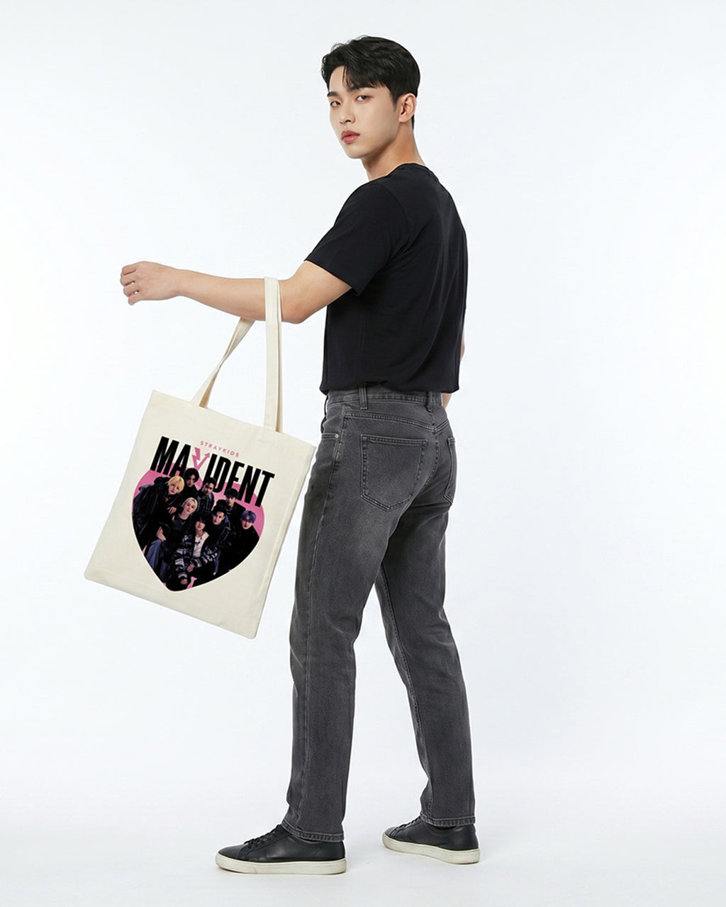 StrayKid Maxident Album 2022 Tote Bag