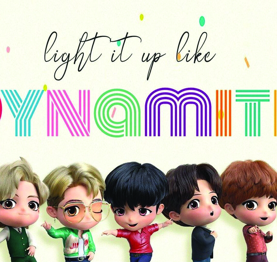 Light it up like Dynamite BTS