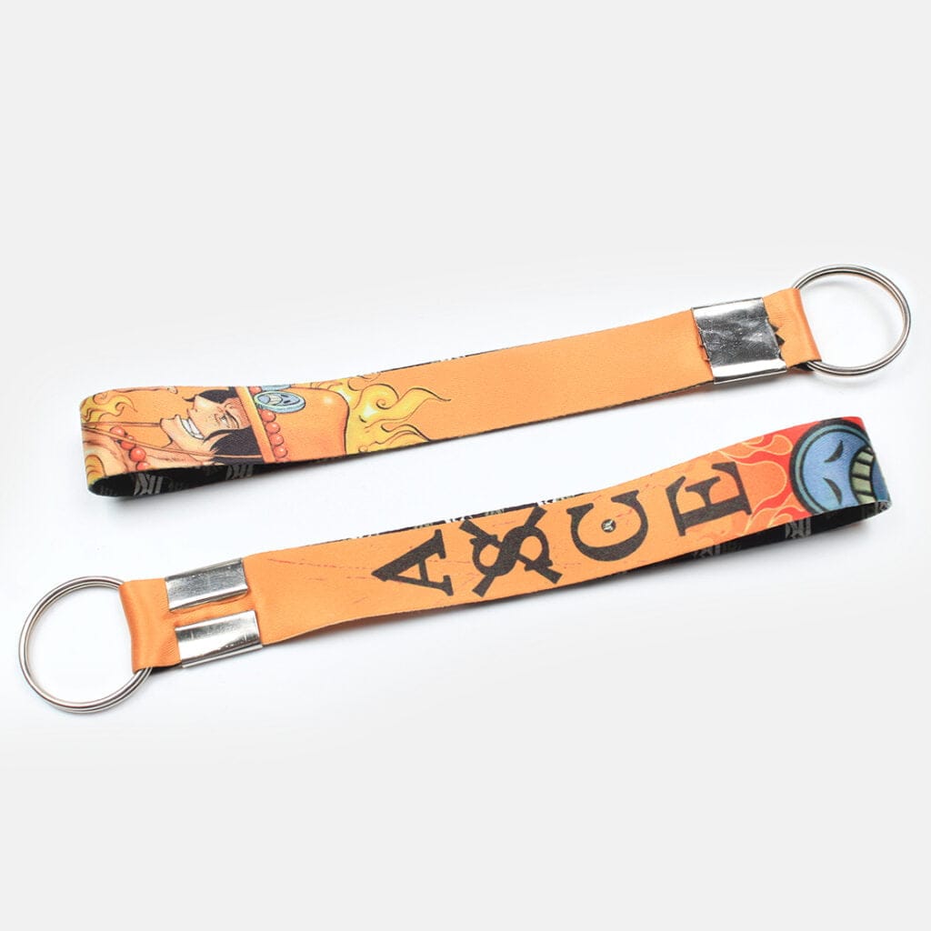 Portgas D. Ace Lanyard Keychain