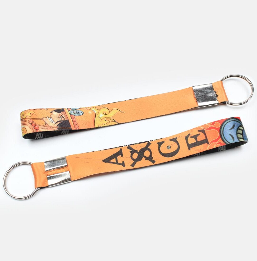 Portgas D. Ace Lanyard Keychain