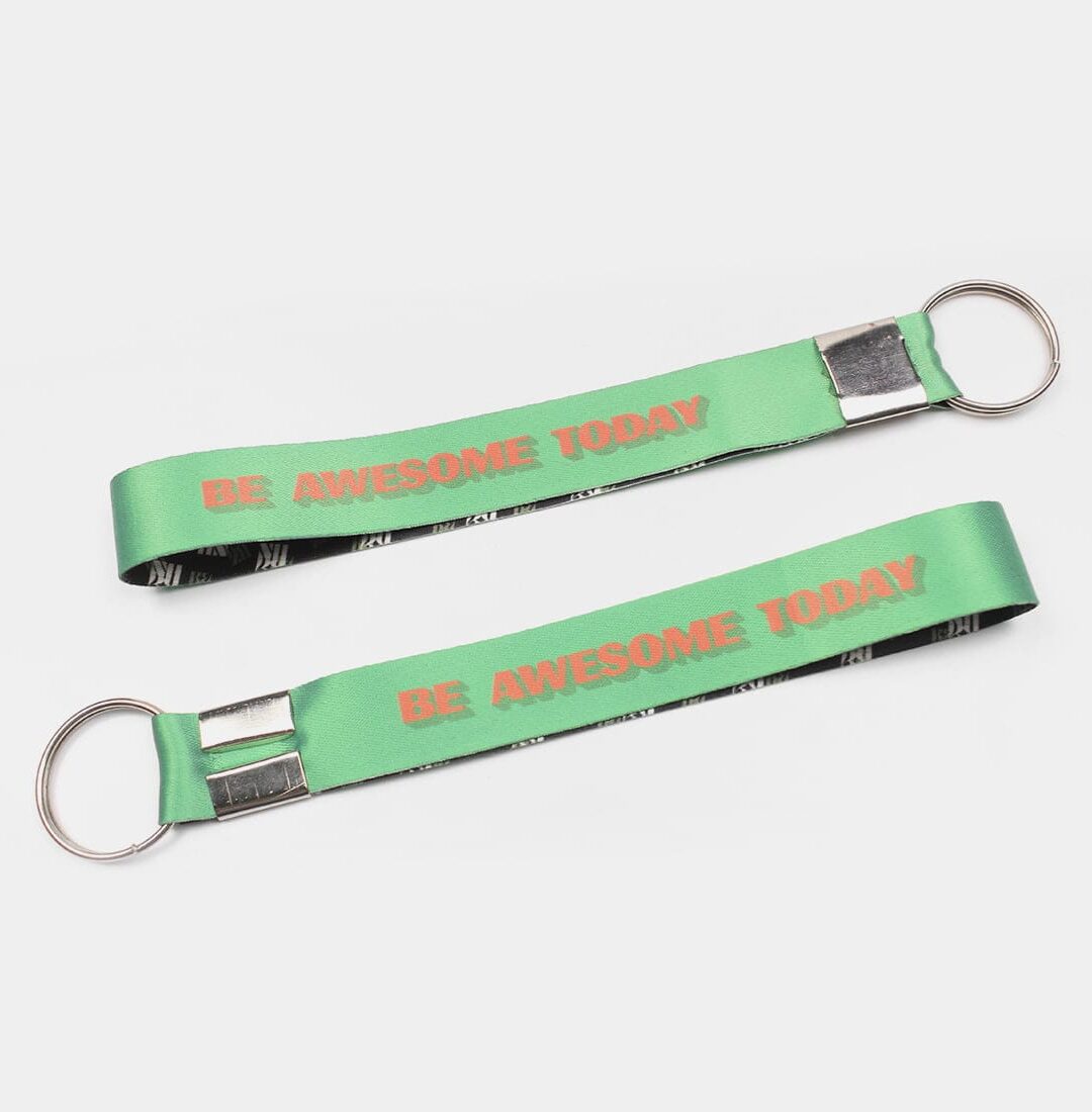 Be Awesome Today Lanyard Keychain
