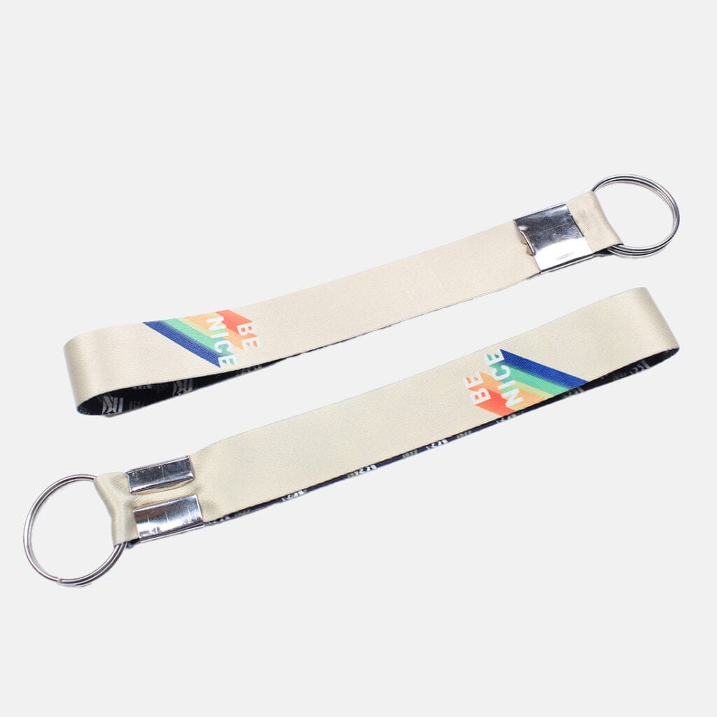 Be Nice Lanyard Keychain