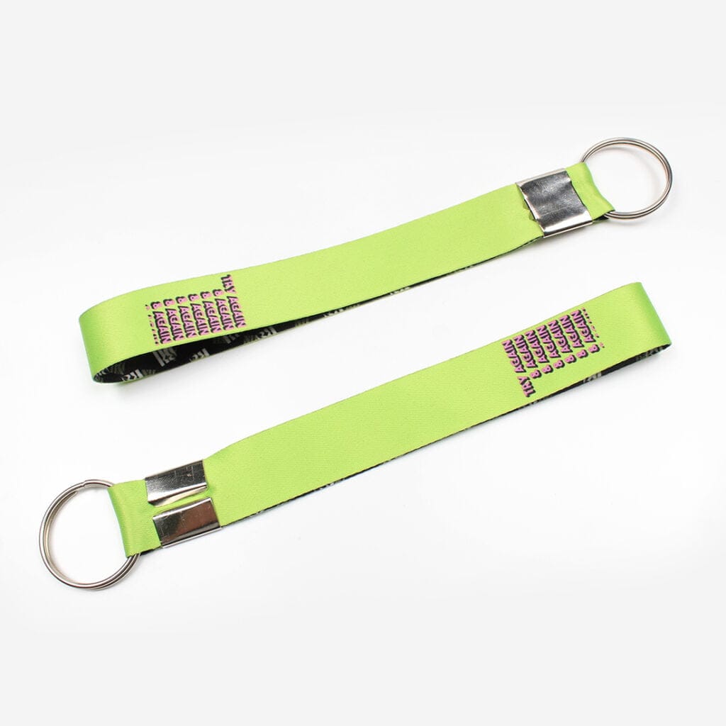 Try Again Lanyard Keychain