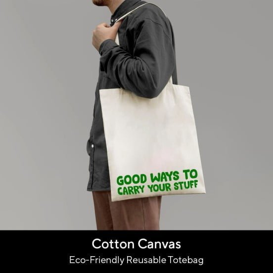 Good Ways To Carry Your Stuff Aesthetic Tote Bag