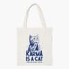 Karma Is A Cat Taylor Swift Tote Bag