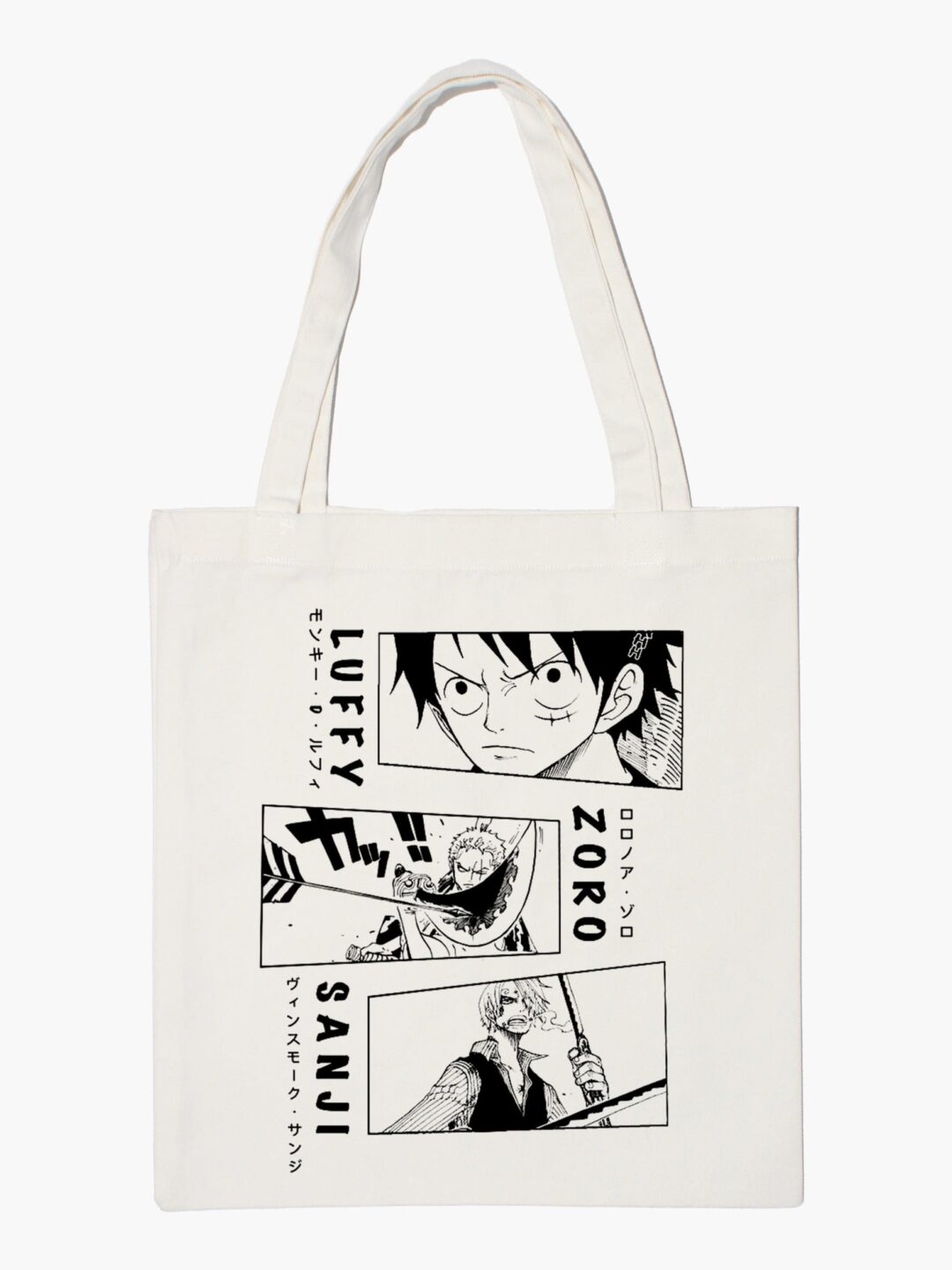Luffy Zoro Sanji Tote Bag
