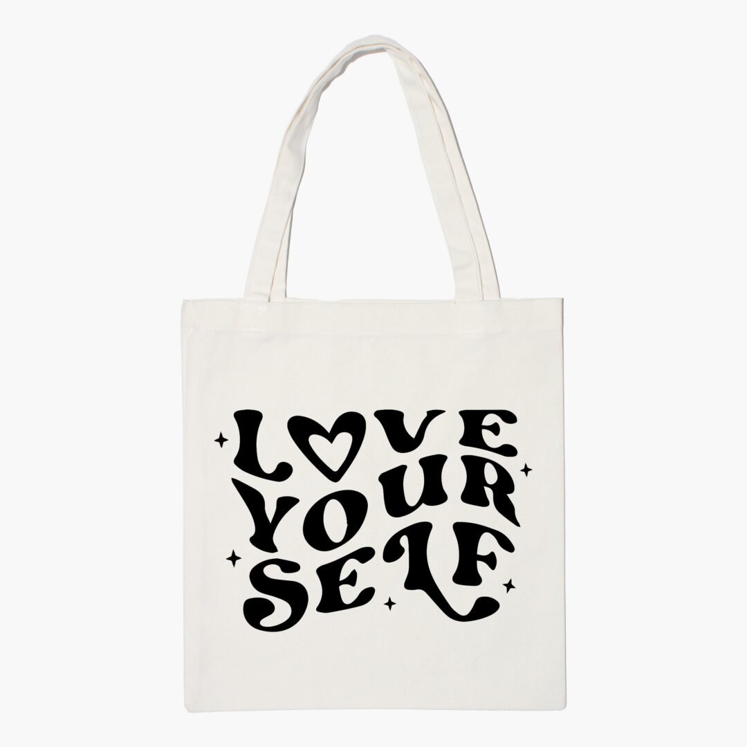 Love Your Self Aesthetic Tote Bag