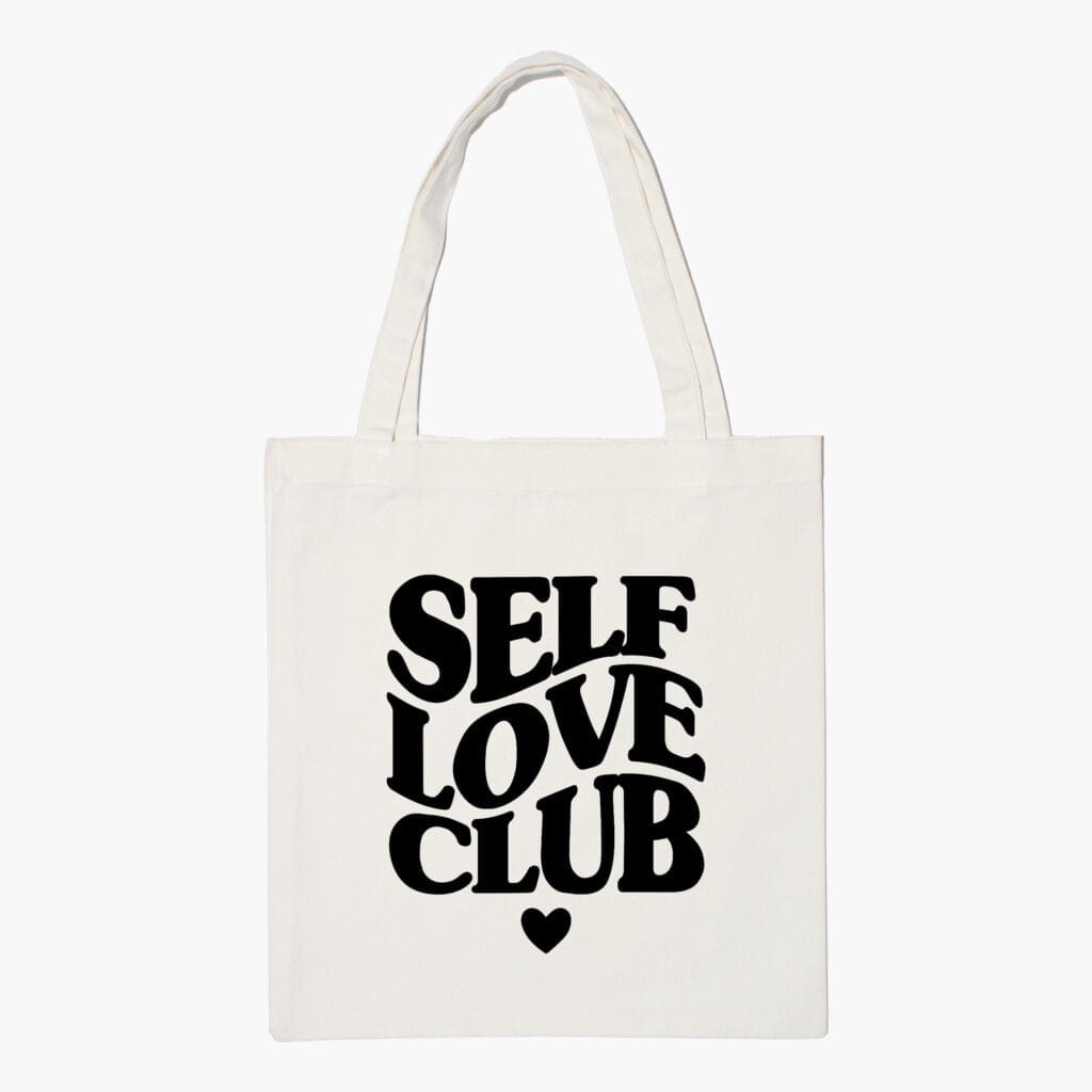 Self Love Club Aesthetic Tote Bag