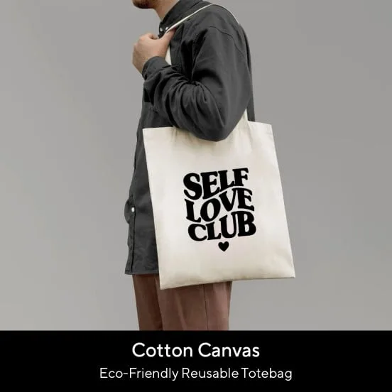 Self Love Club Aesthetic Tote Bag