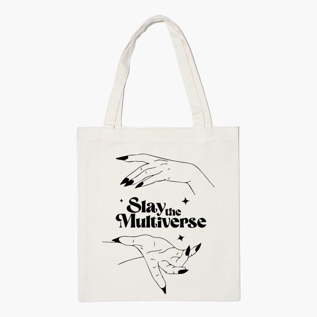 Slay The Multiverse Aesthetic Tote Bag