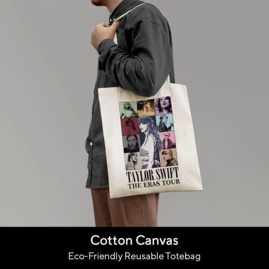 Taylor Swifts The Eras Tours Tote Bag