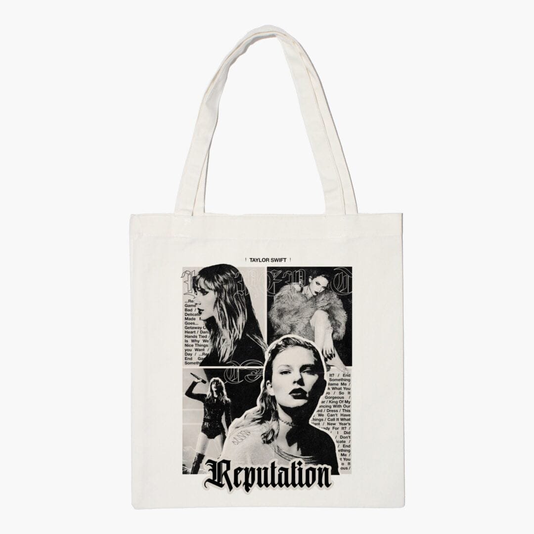 Taylor Swift Reputation Album Tote Bag