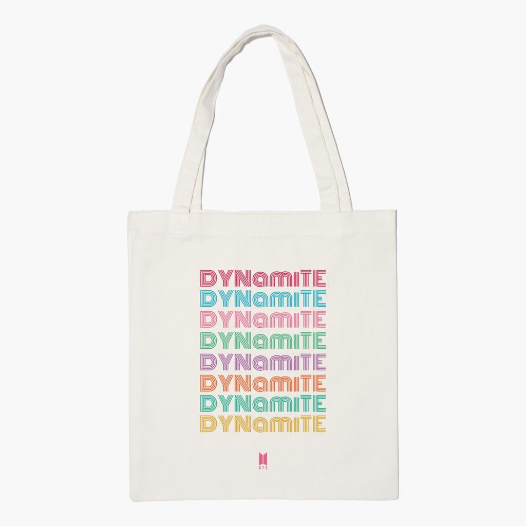 BTS Dynamite Bangtan Boys Tote Bag
