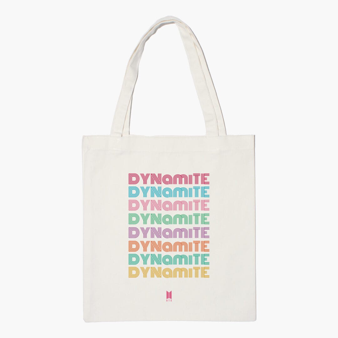 BTS Dynamite Bangtan Boys Tote Bag