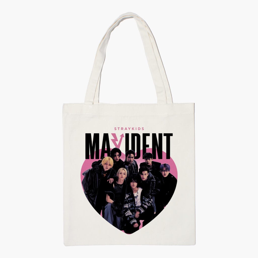 K Pop Stray Kids Maxident Album 2022 Tote Bag