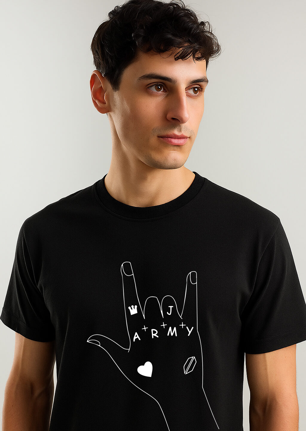 BTS JUNGKOOK'S ARMY TATTOO T-SHIRT