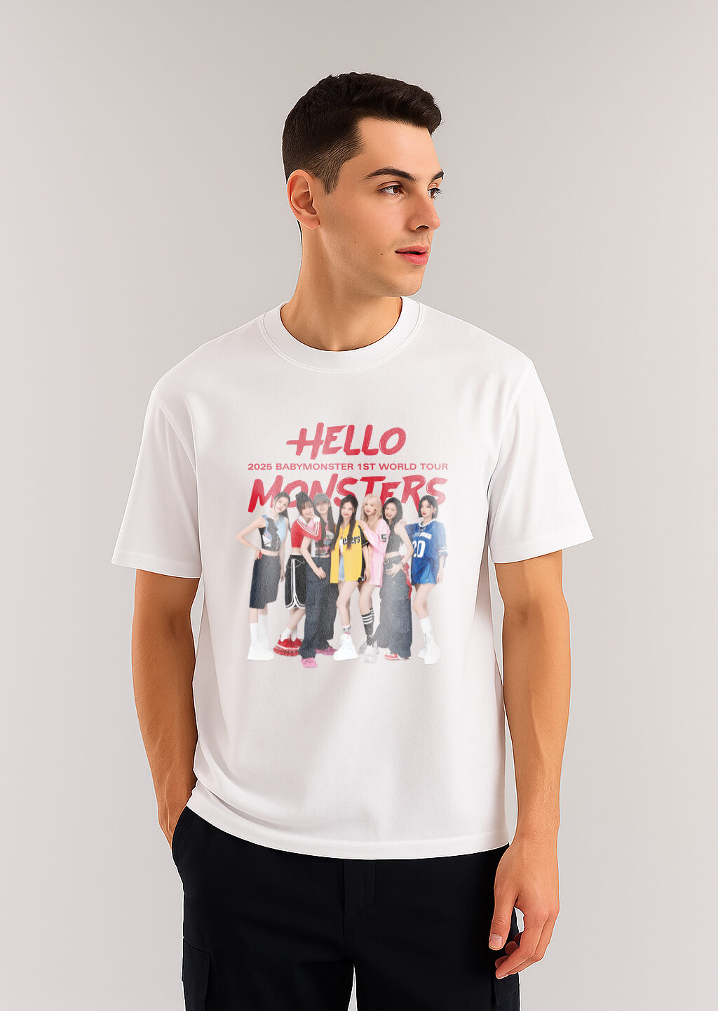 BabyMonster unisex cotton t-shirt India