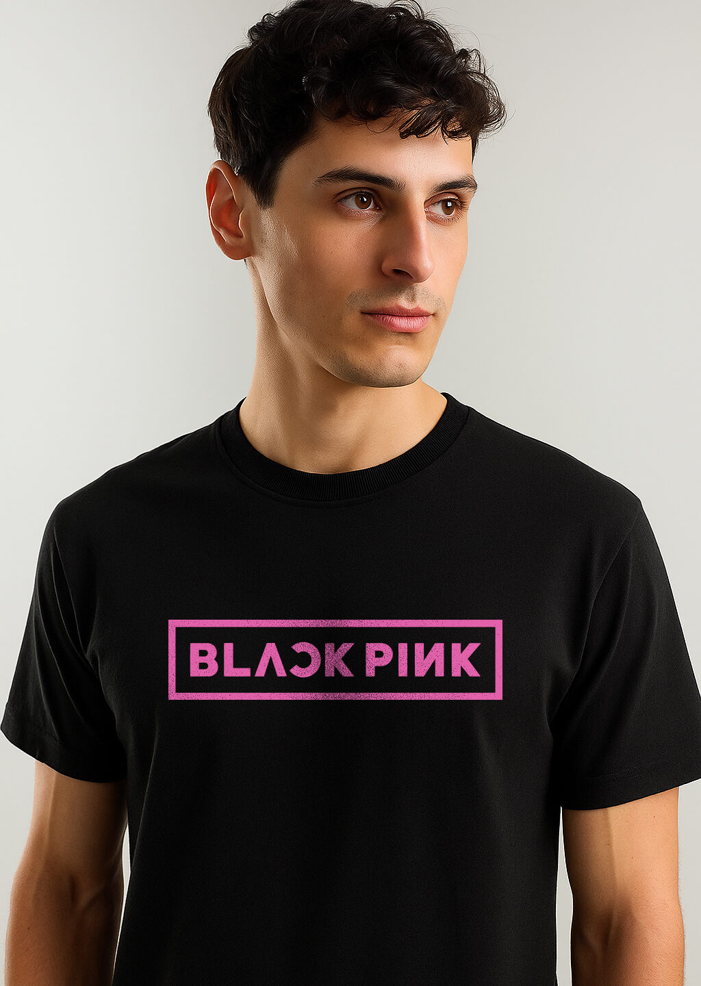 K-POP BLACK PINK LOGO T-SHIRT