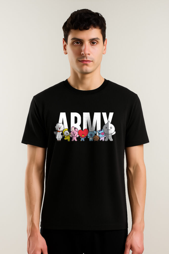 BT21 ARMY T-Shirt India
