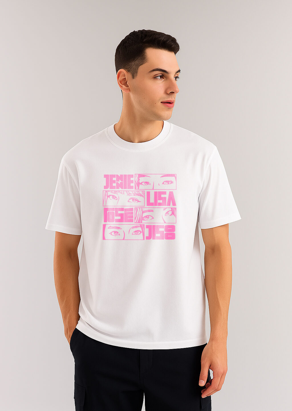 K-POP BLACKPINK COMIC STYLE T-SHIRT