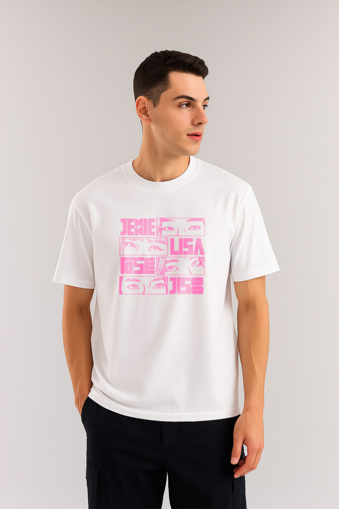 K-POP BLACKPINK COMIC STYLE T-SHIRT