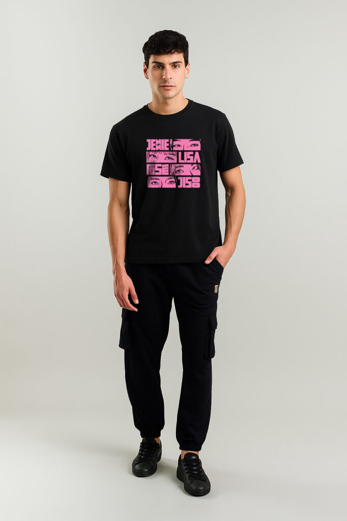 K-POP BLACKPINK COMIC STYLE T-SHIRT