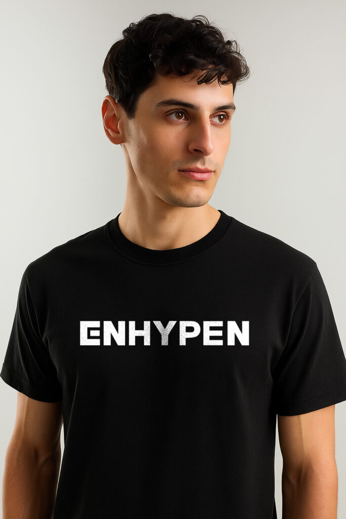 K-POP ENHYPEN BAND LOGO T-SHIRT