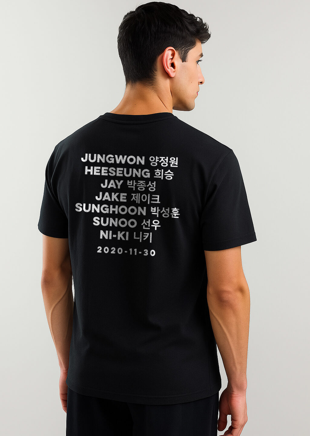 K-POP ENHYPEN KOREAN NAMES DEBUT DATE T-SHIRT