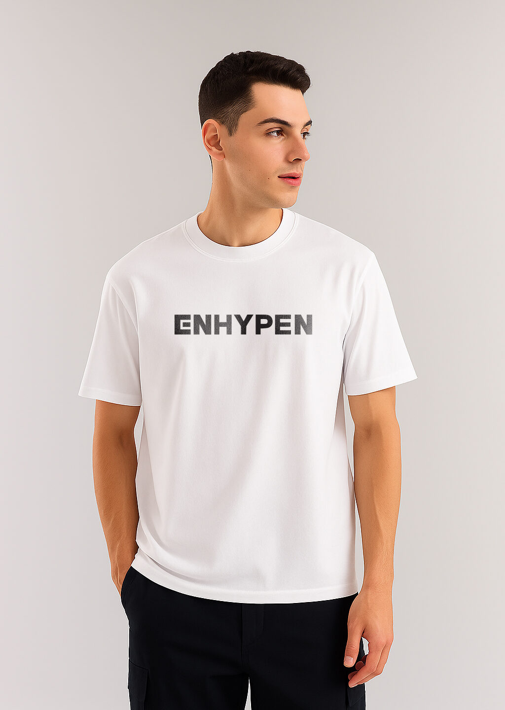 K-POP ENHYPEN BAND LOGO T-SHIRT
