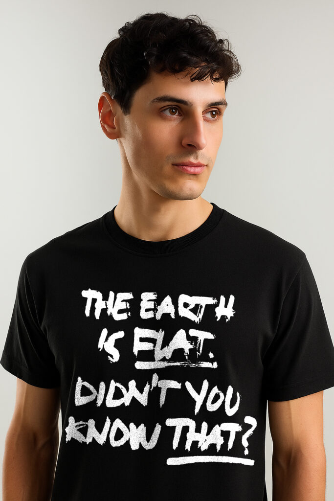 BTS Yoongi Earth Is Flat T-shirt India