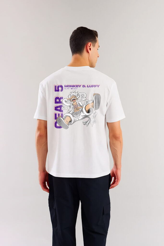 Rising Fury Gear 5 Luffy T-shirt India