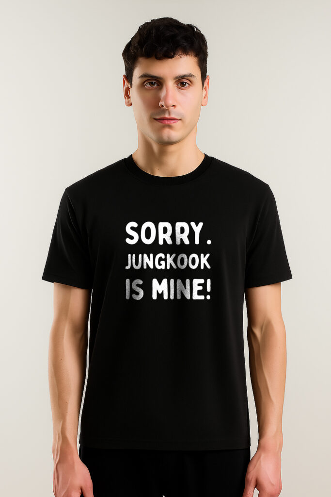BTS SORRY JUNGKOOK IS MINE T-SHIRT