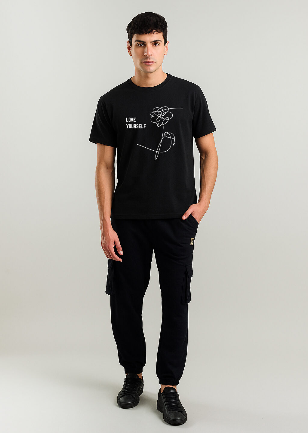 BTS LOVE YOURSELF FLOWER T-SHIRT