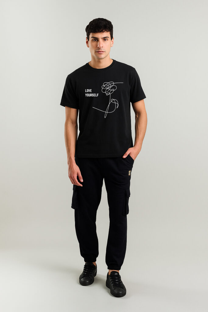 BTS LOVE YOURSELF FLOWER T-SHIRT